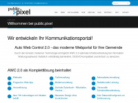 publicpixel.eu Webseite Vorschau