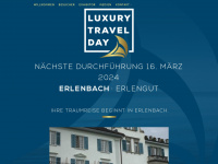 luxurytravelday.ch Webseite Vorschau