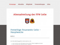 altersabteilung-ffw-celle.de Webseite Vorschau