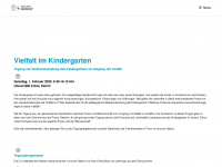 vielfalt-im-kindergarten.ch Webseite Vorschau
