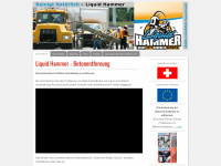 liquidhammer.ch Webseite Vorschau