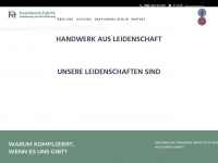 handwerkfabrik.de Webseite Vorschau
