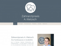 zahnarzt-grossefehn.de Webseite Vorschau