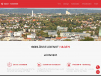 schluesseldienst-hagen.com Webseite Vorschau