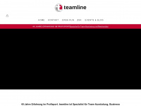 teamline.info Webseite Vorschau