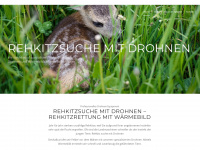 rehkitzsuche.ch Webseite Vorschau