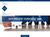 scs-privatevorsorge.de Webseite Vorschau