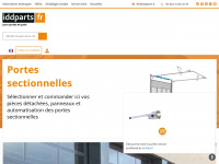 iddparts.fr Webseite Vorschau