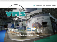 vms-messe.de Webseite Vorschau