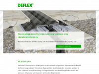 deflex-fugensysteme.at Webseite Vorschau