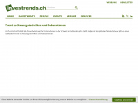 investrends.ch Webseite Vorschau