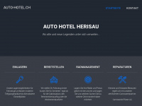 auto-hotel.ch Webseite Vorschau