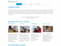 physiotherapie-kematen.at Webseite Vorschau