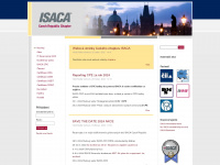 isaca.cz Webseite Vorschau