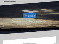 alpenrand-magazin.de Webseite Vorschau