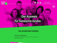 azubicard-hessen.de Webseite Vorschau