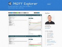 mqtt-explorer.com Webseite Vorschau