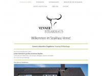 steakhaus-venne.de Webseite Vorschau