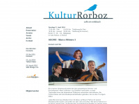 kultur-rorboz.ch Webseite Vorschau