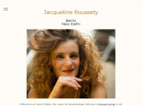 jacqueline-roussety.de Webseite Vorschau