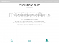 it-solutions-finke.de Webseite Vorschau