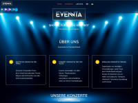 evennta.com Webseite Vorschau