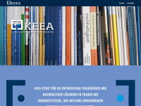 keea.de Webseite Vorschau