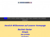 bachteldarter.ch Webseite Vorschau