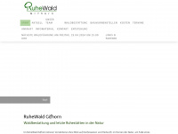 ruhewald-gifhorn.de Webseite Vorschau