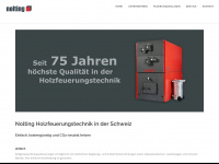 nolting-online.ch Webseite Vorschau