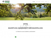 sayaq-tree-climbing.com Webseite Vorschau