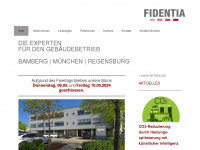 fidentia-service.de Webseite Vorschau