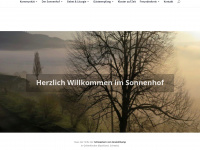 sonnenhof-grandchamp.org Webseite Vorschau