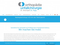 orthopaedie-unfallchirurgie.at Webseite Vorschau