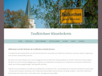kuenstlerkreis-taufkirchen.de Webseite Vorschau