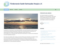 sankt-gertrauden-hospiz.de Webseite Vorschau
