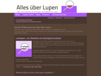 lupen-kaufen.blogspot.com Webseite Vorschau