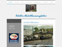 waller-modellbau.de Webseite Vorschau