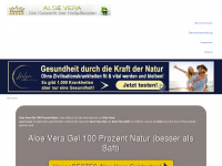 aloevera24.at Webseite Vorschau