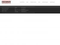 heimer.ch Webseite Vorschau