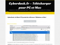 cyberduck.fr Webseite Vorschau