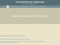 hundebetreuung-happydogs.ch Webseite Vorschau
