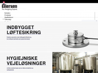 eilersen.dk Webseite Vorschau