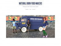 naturalbornfoodmakers.com Webseite Vorschau