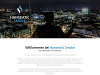 hanseatic-smoke.de Webseite Vorschau