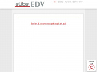 elite-edv.de Webseite Vorschau
