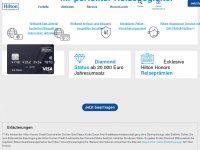 hiltonhonors-kreditkarte.de Webseite Vorschau