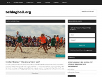 schlagball.org Webseite Vorschau