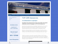 topcar-autoservice-bod.de Webseite Vorschau