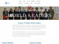 councilwomenworldleaders.org Webseite Vorschau